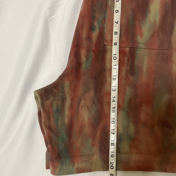 -STUSSY MEN’S DYED EASY SHORTS,RUST, LARGE. - Picture 6 of 7